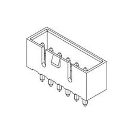 Molex Board Connector, 3 Contact(S), 1 Row(S), Male, Straight, 0.156 Inch Pitch, Solder Terminal,  353130360
